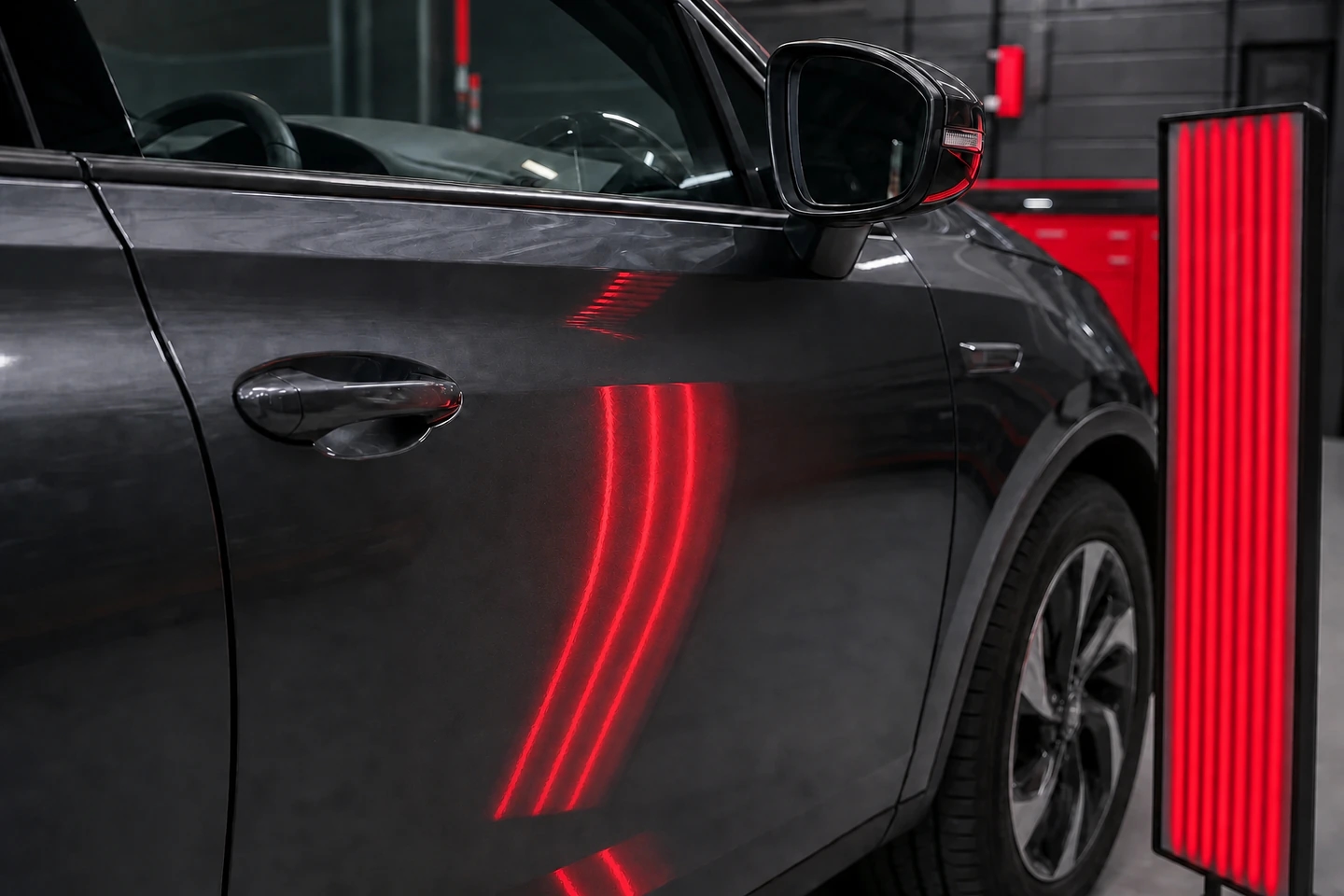 Door dent correction
